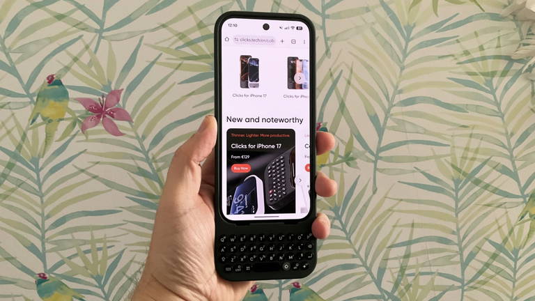 Me he comprado una funda con teclado para mi teléfono Android para que tú no tengas que hacerlo: esta es mi experiencia con Clicks