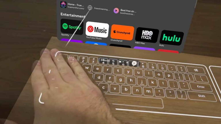 Meta está un paso más cerca de acabar con los ordenadores: sus gafas Quest 3 ya permiten convertir cualquier superficie en un teclado