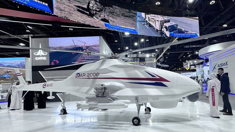 El nuevo helicóptero no tripulado de China ya ha sido visto operando con la armada