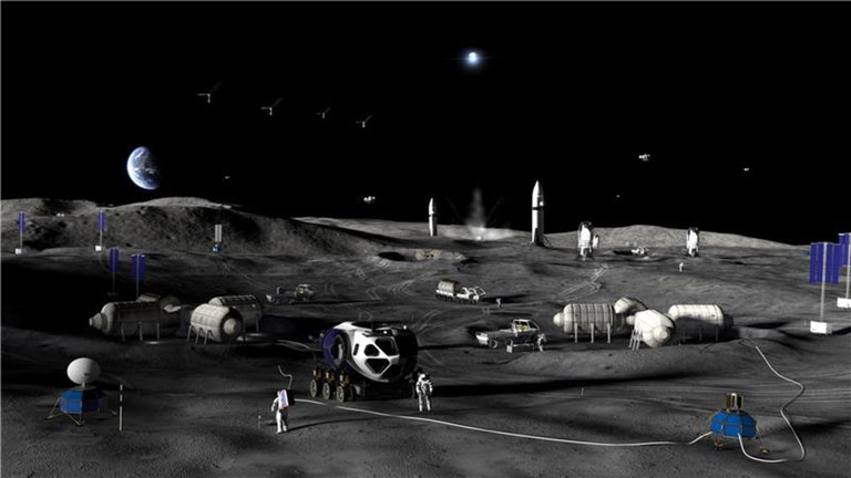 La NASA impulsa su plan para construir una base lunar y se propone enviar naves espaciales a Marte