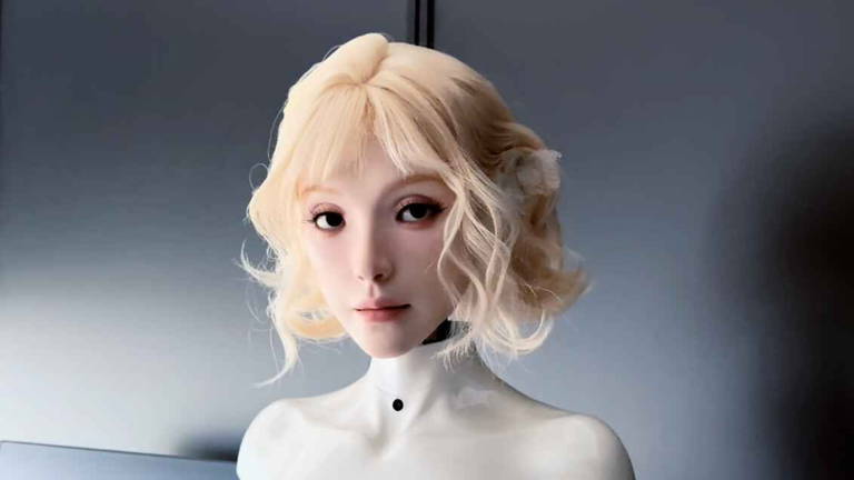 Origin F1: el robot humanoide chino realista que puede sonreír y emocionarse durante las interacciones