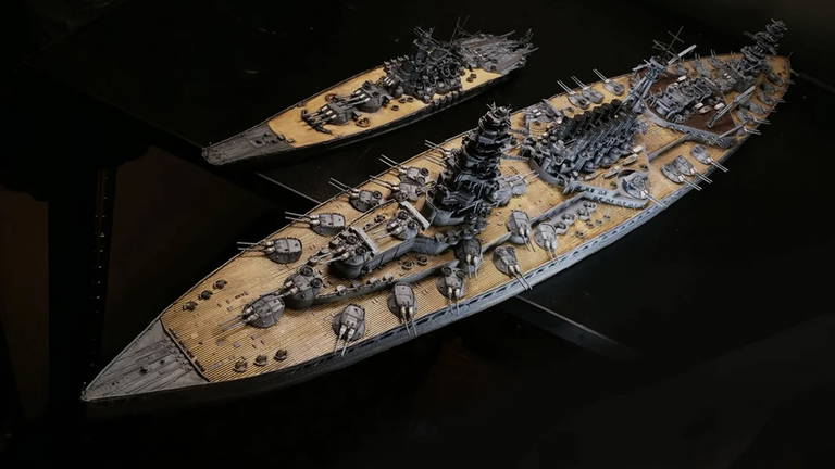 Japón diseñó un colosal acorazado de 500.000 toneladas para dominar los océanos que empequeñece al Yamato
